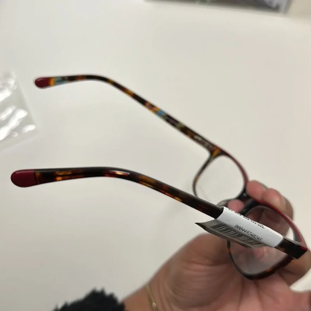 Runway Couture Eyewear RCE284 Tortoise/Red Eyeglasses